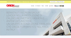 Desktop Screenshot of orionspa.com